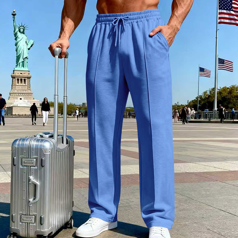 👖  Herren Freizeithose mit Geradem Bein – Bequem, Atmungsaktiv & Vielseitig!