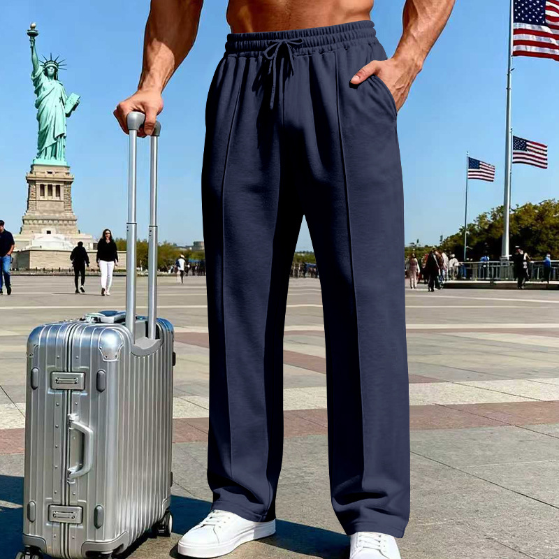 👖  Herren Freizeithose mit Geradem Bein – Bequem, Atmungsaktiv & Vielseitig!