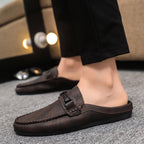 Mocassins mules décontractés ouverts à l’arrière pour homme