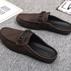 Mocassins mules décontractés ouverts à l’arrière pour homme