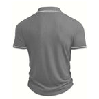 👕 50% RABATT! 🌞 Lässiges Sommer-Polohemd mit Kurzen Ärmeln – Atmungsaktive Baumwolle, Moderne Passform & Ideal Für Freizeit & Arbeit 💼
