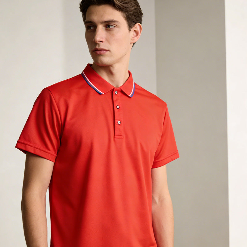 👔 LIMITIERTES ANGEBOT: 40% RABATT! ⛳ Golf-Freizeit-Set für Herren（6-teiliges Set)– Atmungsaktive Kurzarmhemden mit Kragen 🎯