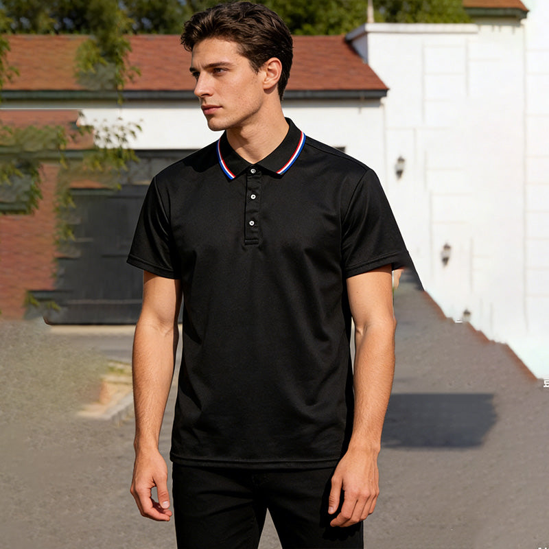 👔 LIMITIERTES ANGEBOT: 40% RABATT! ⛳ Golf-Freizeit-Set für Herren（6-teiliges Set)– Atmungsaktive Kurzarmhemden mit Kragen 🎯