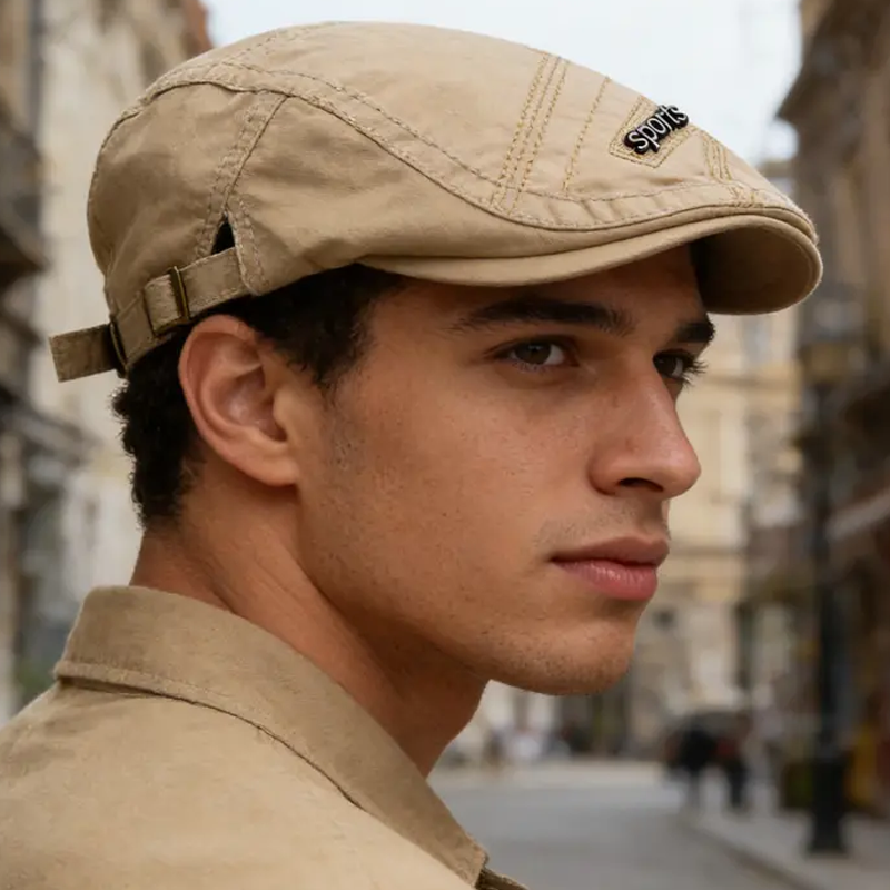 🧢 LIMITIERTES 2026-ANGEBOT: 50% RABATT! 🍂 Klassische Schiebermütze (Ivy-Cap) für alle Jahreszeiten – Atmungsaktiv, Mit Seitlicher Schnalle & Zeitloses Design ☀️