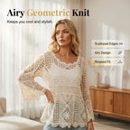👚 50% RABATT! 🌼 Traumhafte Spitzenbluse im Boho-Vintage-Look – Atmungsaktiv, Figurschmeichelnd & Perfekt Für Einen Romantischen Auftritt ✨