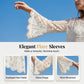 👚 50% RABATT! 🌼 Traumhafte Spitzenbluse im Boho-Vintage-Look – Atmungsaktiv, Figurschmeichelnd & Perfekt Für Einen Romantischen Auftritt ✨