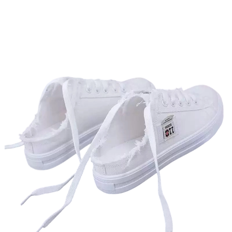 👟 JETZT 50 % RABATT! 👖 Denim-Mule-Sneaker für Damen – einfach zum Hineinschlüpfen, bequeme Sohle und perfekt für einen lässigen Sommerlook ☀️