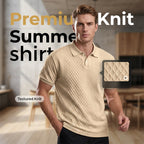 Chemise légère à manches courtes et col pour homme, pour l'été