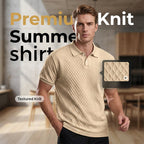 Chemise légère à manches courtes et col pour homme, pour l'été