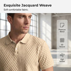 Chemise légère à manches courtes et col pour homme, pour l'été