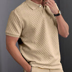 Chemise légère à manches courtes et col pour homme, pour l'été