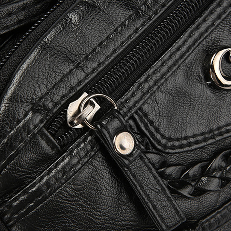 👜✨ PROMO FLASH 50% ! Sac Bandoulière Femme en Cuir PU Souple – Multi-Poches Organisation, Bandoulière Réglable, Design Polyvalent & Léger 🌸