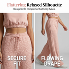 🔥 Exklusives Damen-Zweiteiler-Set 🌿 Lässiges Oberteil + weite Hose – stylisch, bequem & alltagstauglich ✨