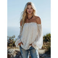 👚 50% RABATT! 🌸 Büsten-BH aus Spitze – transparent, weite Ärmel & Boho-Stil – Luftiger Sommertraum, perfekt für Festival, Strand oder einen romantischen Look ☀️
