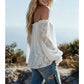 👚 50% RABATT! 🌸 Büsten-BH aus Spitze – transparent, weite Ärmel & Boho-Stil – Luftiger Sommertraum, perfekt für Festival, Strand oder einen romantischen Look ☀️