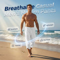 Pantalon capri bouffant décontracté pour homme