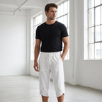 Pantalon capri bouffant décontracté pour homme