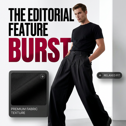 ⏰👔 PROMO FLASH 50% ! Pantalon de Costume Homme Classique à Jambe Large – Tissu Doux Anti-Froissé, Coupe Décontractée Moderne, Plis Avant, Incontournable Polyvalent pour le Bureau & le Quotidien ✨