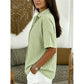 🎁Neuwaren 50% Rabatt💥Damen Kurzarmshirt – Gestreift & Lässig 🌿 Für Alltag & Freizeit