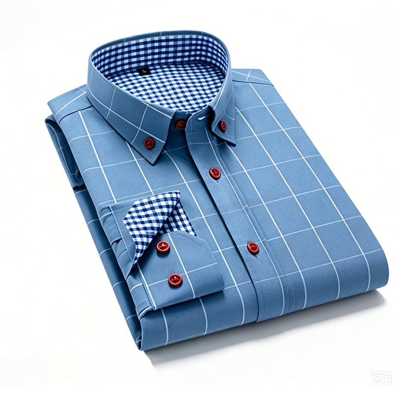 Chemise À Carreaux Coupe Moderne pour Homme