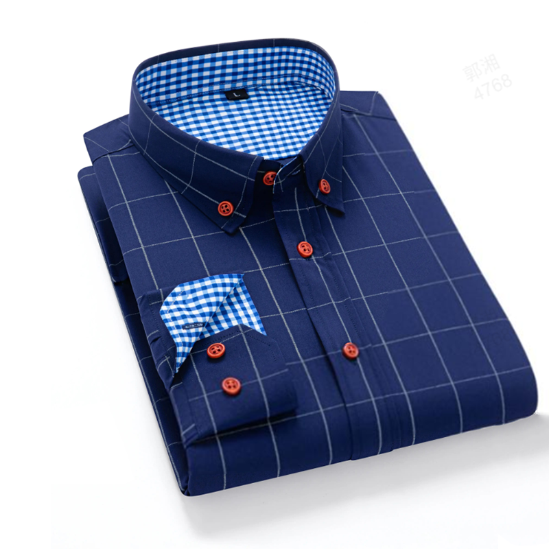 Chemise À Carreaux Coupe Moderne pour Homme