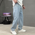 ADRIÁN - Pantalones vaqueros de corte holgado y pernera recta de estilo noventero™