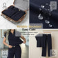 🔥👚 50% RABATT! Damen Freizeit-Oberteil & Hose 2-teiliges Set – Lässiger Zweiteiler für Alltag, Büro & Reise. 🌸💨