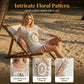 🔥Letzter Tag! 50% Rabatt！Damen Boho Häkel-Strand-Cover-Up mit Quasten🌴Romantischer Strandüberwurf für Urlaub & Pool