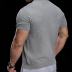 SAMUEL - Camiseta de manga corta con cuello en V elástica™