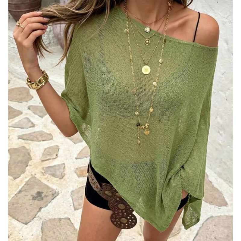 LUCÍA - Blusa calada de punto™