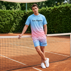 👕🌴 50% RABATT! Herren Sommer-Set mit Print – Lässiges T-Shirt & Shorts – Bequem für Freizeit, Strand & Urlaub ✨