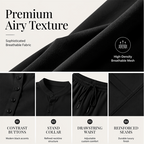 👔🌿 2-teiliges minimalistisches Freizeit-Set für Herren – Schlichtes Hemd & Hose, atmungsaktiv & vielseitig – Ideal für Alltag, Büro & Freizeit 🕶️