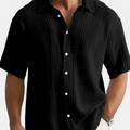 JONATHAN - Camisa Oxford de manga larga en algodón con cuello abotonado™
