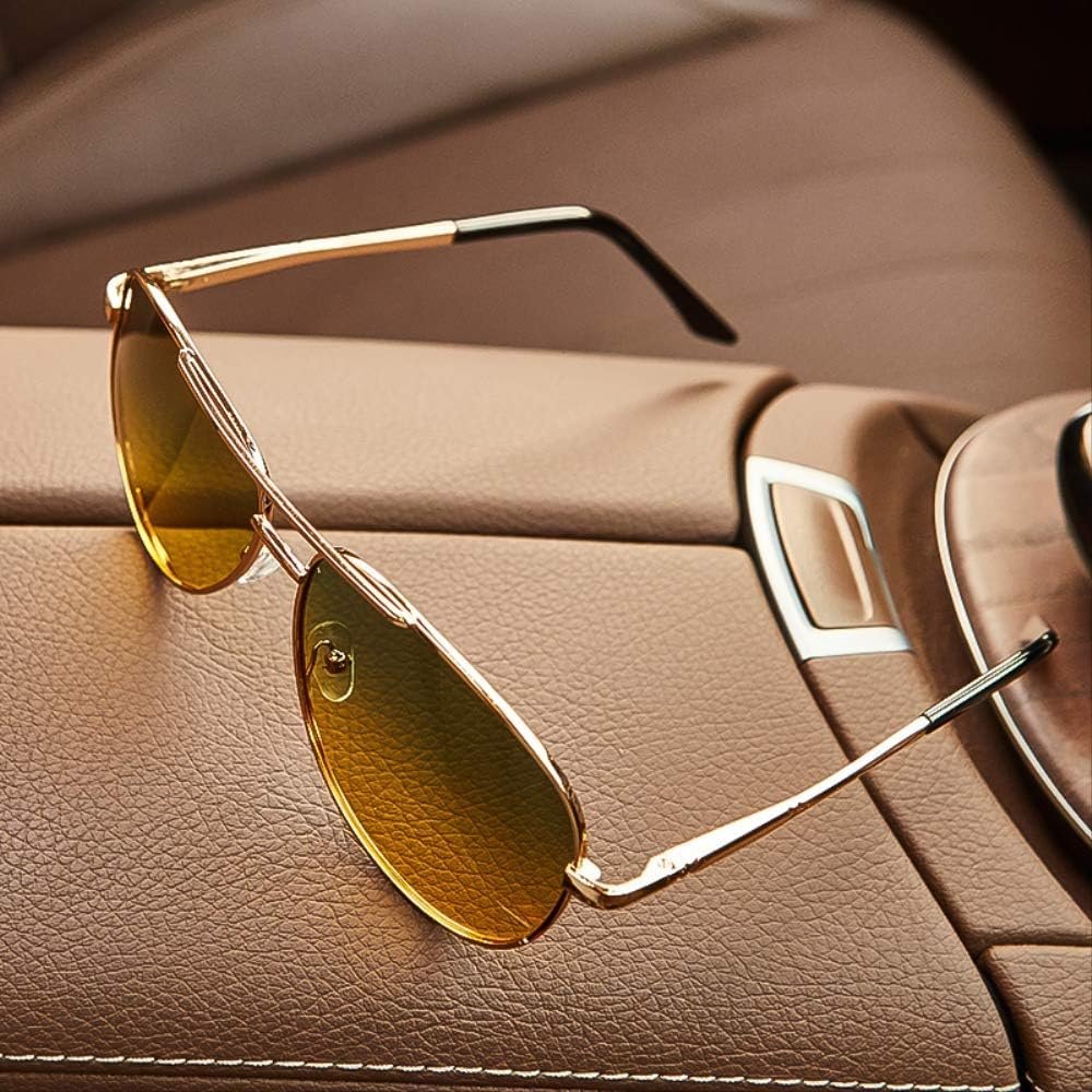 PEDRO - Gafas de sol de estética sartorial vintage con montura metálica y lentes ahumadas™
