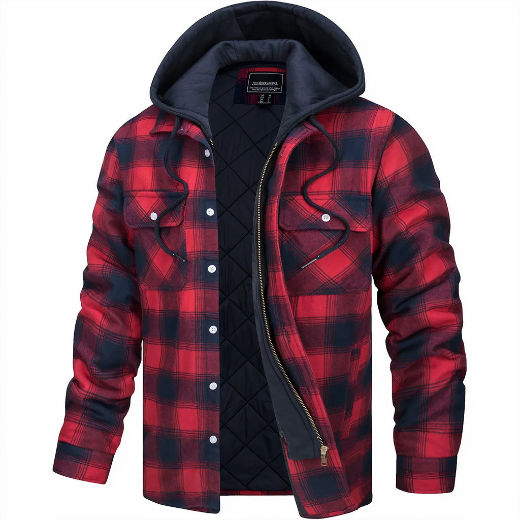 MIGUEL - Sobrecamisa acolchada con capucha™