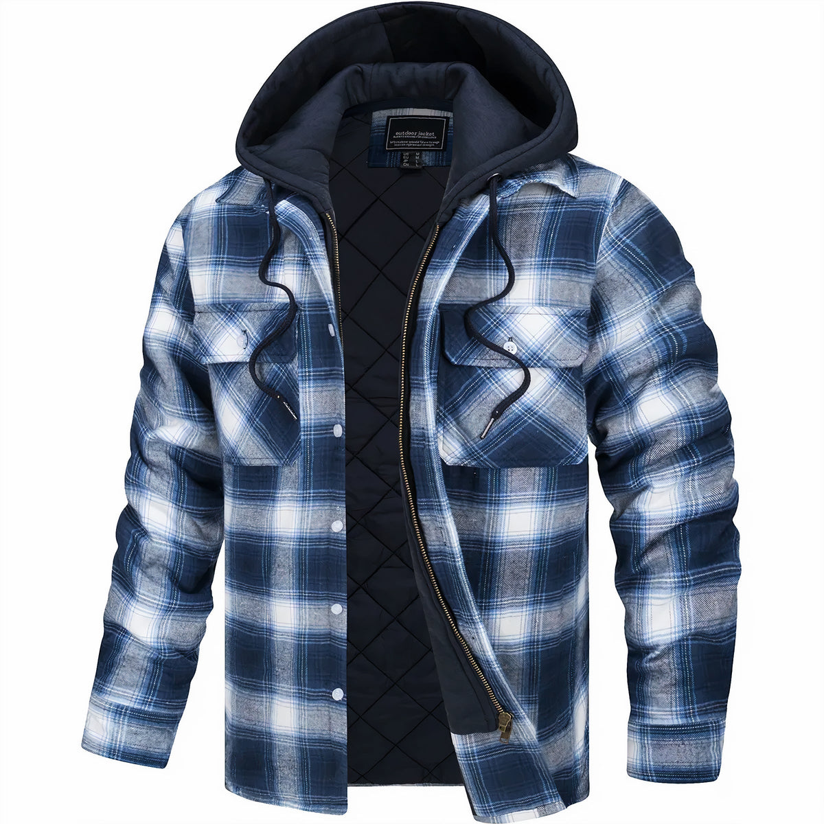 MIGUEL - Sobrecamisa acolchada con capucha™