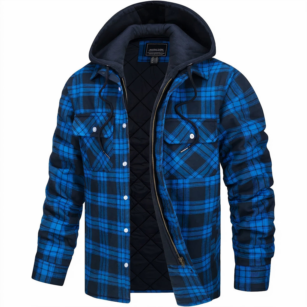 MIGUEL - Sobrecamisa acolchada con capucha™