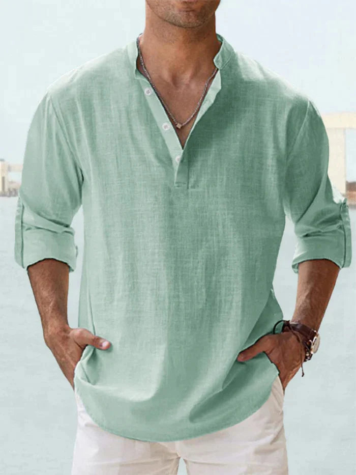 ANTONIO-Camisa de Lino Veraniega