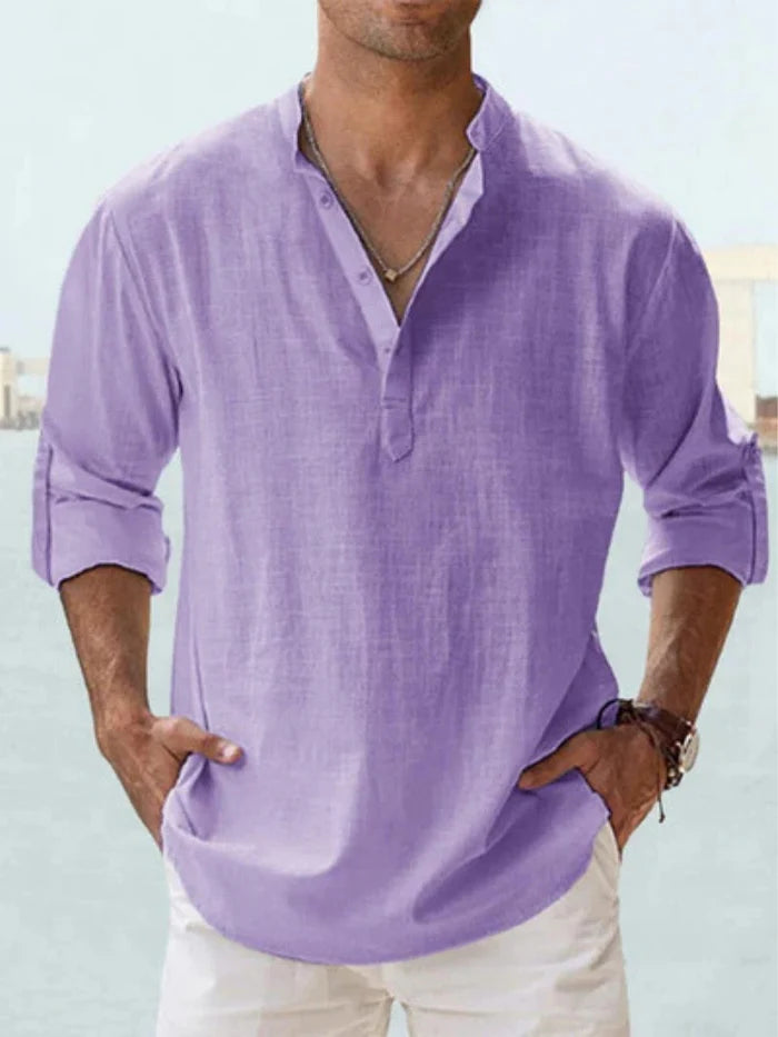 ANTONIO-Camisa de Lino Veraniega